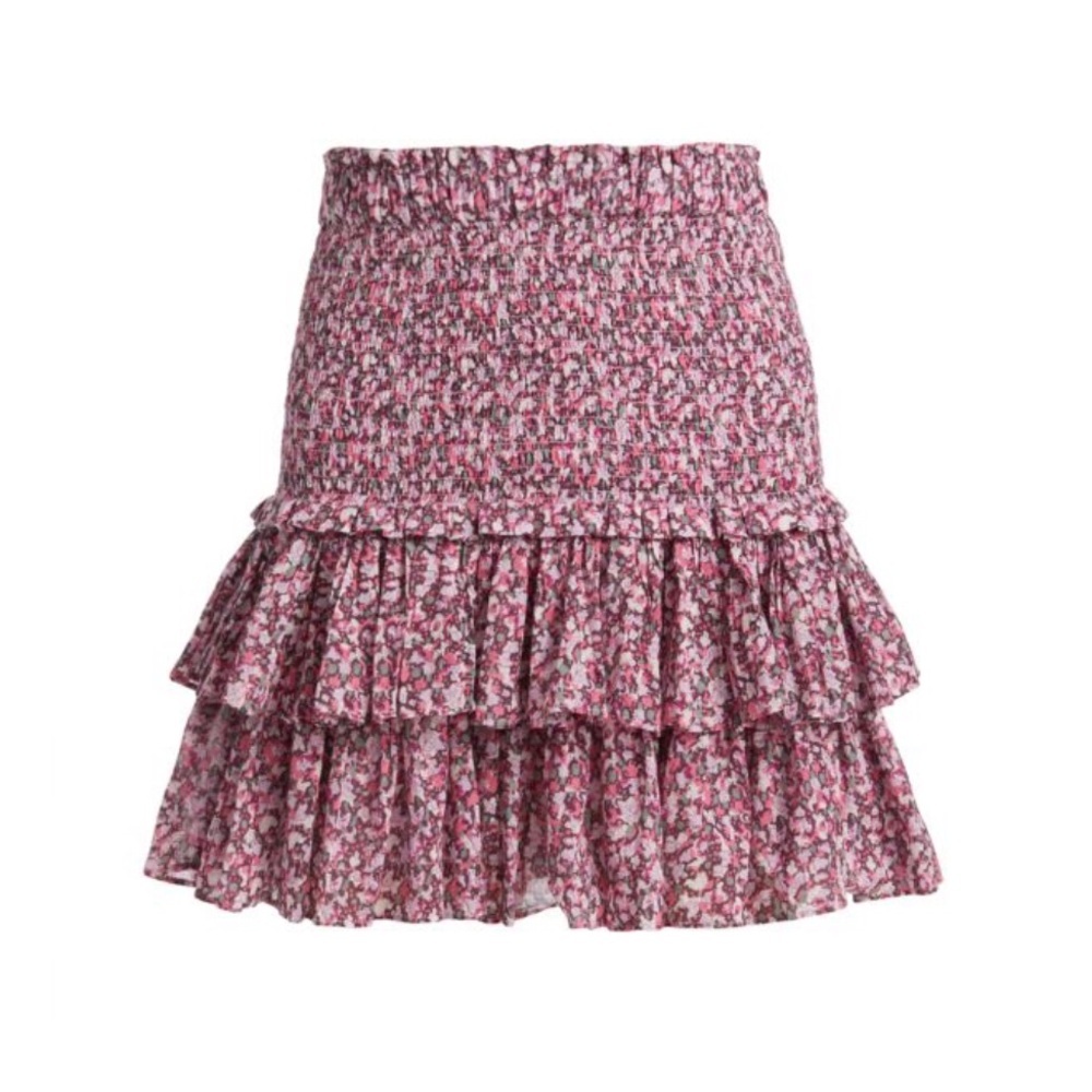 ISABEL MARANT ÉTOILE
Naomi Smocked Wool Blend Mini Skirt